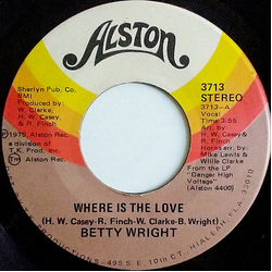 Betty Wright Where Is The Love Vinyl 7" USED