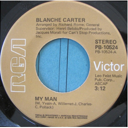 Blanche Carter My Man Vinyl 7" USED