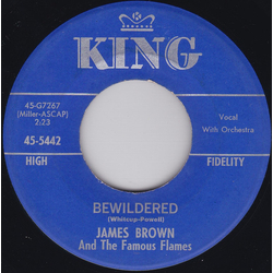 James Brown & The Famous Flames Bewildered Vinyl 7" USED
