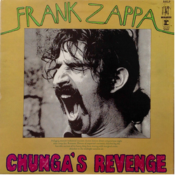 Frank Zappa Chunga's Revenge Vinyl LP USED