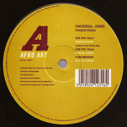 Universal Jones Phoenix Rising VINYL 12" USED