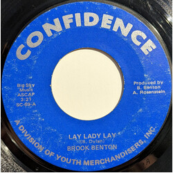 Brook Benton Lay Lady Lay USED VINYL 7INCH 45 RPM SINGLE STYRENE