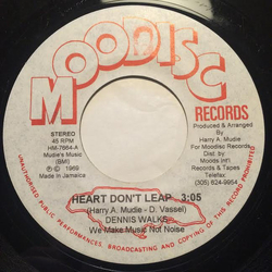Dennis Walks / Mudies All Stars Heart Don't Leap Vinyl 7" USED