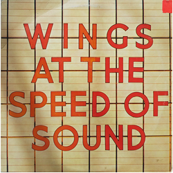 Wings US Wings At The Speed Of Sound Vinyl LP USED
