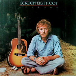 Gordon Lightfoot Sundown Vinyl LP USED