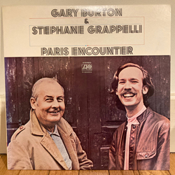 Gary Burton / Stéphane Grappelli Paris Encounter Vinyl LP USED
