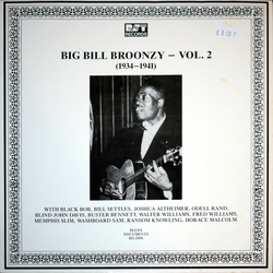 Big Bill Broonzy Vol. 2 (1934-1941) Vinyl LP USED
