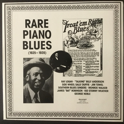 Various Rare Piano Blues (1925-1935) Vinyl LP USED