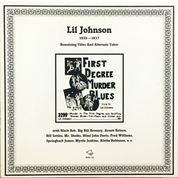 Lil Johnson 1935-1937 (Remaining Titles And Alternate Takes) Vinyl LP USED