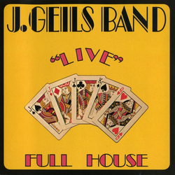 The J. Geils Band "Live" Full House Vinyl LP USED