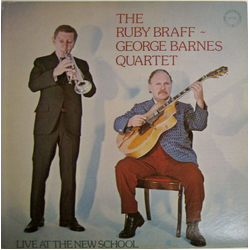 Ruby Braff / George Barnes Quartet Live At The New School Vinyl LP USED