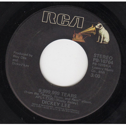 Dickey Lee 9,999,999 Tears Vinyl 7" USED