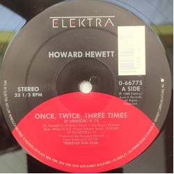 Howard Hewett Once, Twice, Three Times Vinyl 12" USED