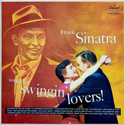 Frank Sinatra Songs For Swingin' Lovers Vinyl LP USED