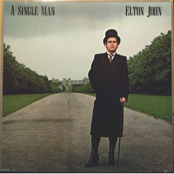 Elton John A Single Man Vinyl LP USED