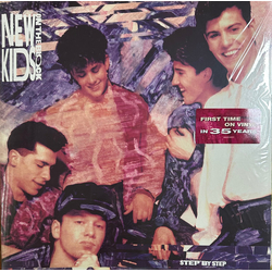 New Kids On The Block Step By Step Vinyl LP USED
