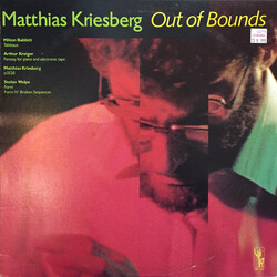 Matthias Kriesberg / Milton Babbitt / Stefan Wolpe / Arthur Kreiger Out Of Bounds Vinyl LP USED