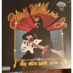 Hank Williams Jr. Rich White Honky Blues Vinyl LP USED