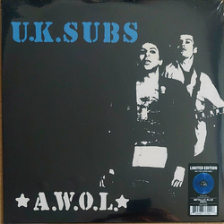 UK Subs A.W.O.L. Vinyl LP USED