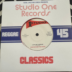 Carlton And The Shoes Love Me Forever / Never Let Go Vinyl 7" USED