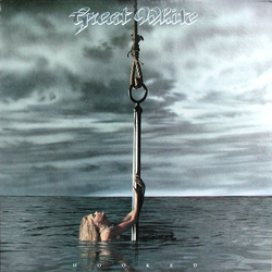 Great White Hooked Vinyl LP USED