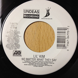 Lil' Kim No Matter What They Say Vinyl 7" USED