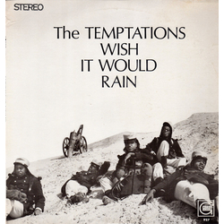 The Temptations Wish It Would Rain Vinyl LP USED