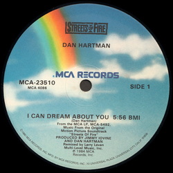 Dan Hartman I Can Dream About You Vinyl 12" USED