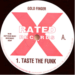 Goldfinger Jason Nevins Taste The Funk / I Could Learn! Vinyl 12" USED