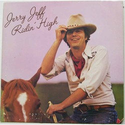 Jerry Jeff Walker Ridin' High Vinyl LP USED