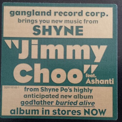 Shyne / Ashanti Jimmy Choo USED VINYL 12INCH PROMO 33 S RPM