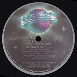 Pointer Sisters Neutron Dance Vinyl 12" USED