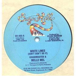 Grandmaster Flash & Melle Mel White Lines (Don't Don't Do It) / Melle Mel's Groove Vinyl 12" USED