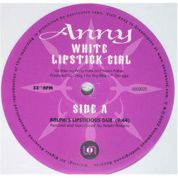 Anny (6) White Lipstick Girl Vinyl 12" USED