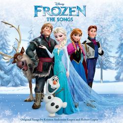 Kristen Anderson-Lopez / Robert Lopez Frozen The Songs Vinyl LP USED