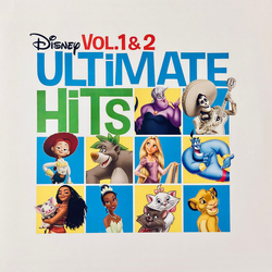 Various Disney Ultimate Hits Vol.1 & 2 Vinyl 2 LP USED