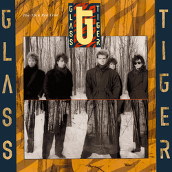 Glass Tiger The Thin Red Line Vinyl LP USED