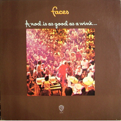 Faces US A Nod Is As Good As A Wink...To A Blind Horse Vinyl LP USED