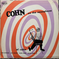 Al Cohn Quintet Cohn On The Saxophone Vinyl LP USED