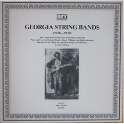 Various Georgia String Bands (1928-1930) Vinyl LP USED