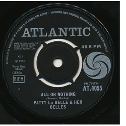 Patti LaBelle And The Bluebells All Or Nothing Vinyl 7" USED