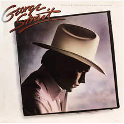 George Strait Does Fort Worth Ever Cross Your Mind Vinyl LP USED