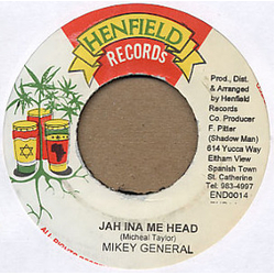 Mikey General Jah Ina Me Head Vinyl 7" USED
