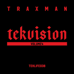 Traxman TEKVISION VOLUME 4 Vinyl LP USED