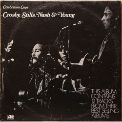 Crosby, Stills, Nash & Young Celebration Copy Vinyl LP USED