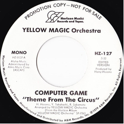 Yellow Magic Orchestra Computer Game "Theme From The Circus" Vinyl 7" USED