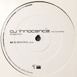 DJ Innocence / Alex Charles So Beautiful Vinyl 12" USED