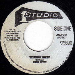 King Stitt / Jeffry Brown Skaing West Vinyl 7" USED