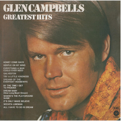 Glen Campbell Glen Campbells Greatest Hits Vinyl LP USED