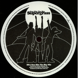 Supergrass BRA Sun Hits The Sky Mix Vinyl 12" USED